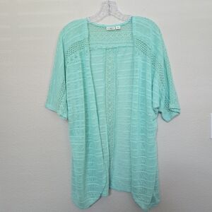 Cato Lace Open Kimono Bikini Cover Up Size Small